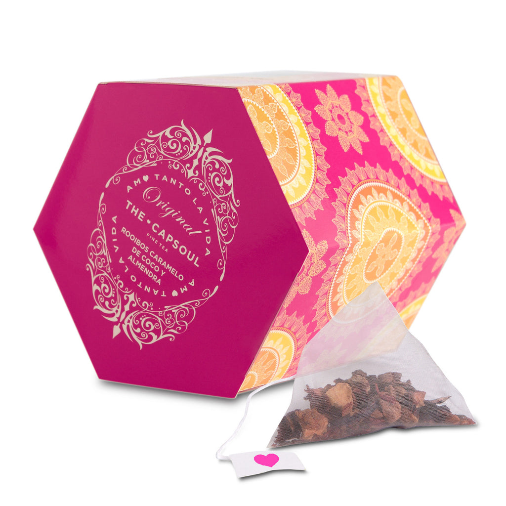 Pirámides Rooibos Caramelo de Coco y Almendra