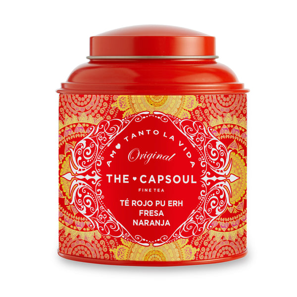 Té Rojo Pu Erh Fresa y Naranja