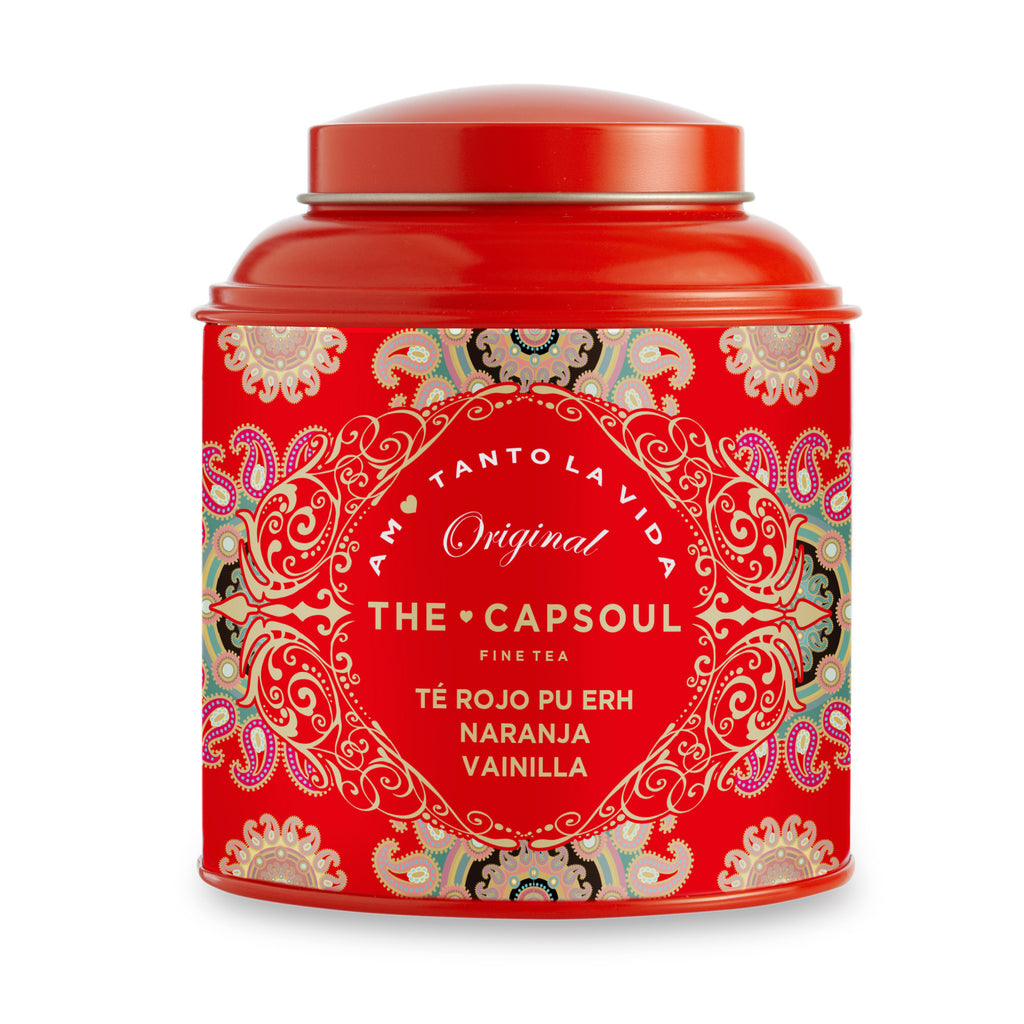 Té Rojo Pu Erh Naranja Vainilla