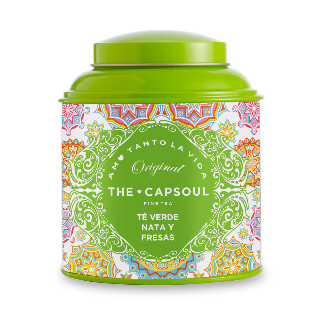 Té Verde Nata y Fresas