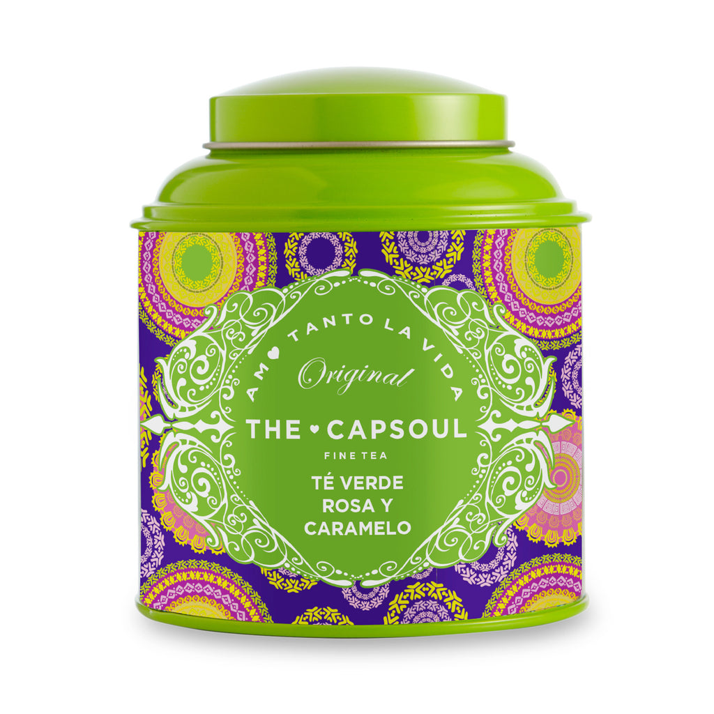 Té Verde Rosa y Caramelo