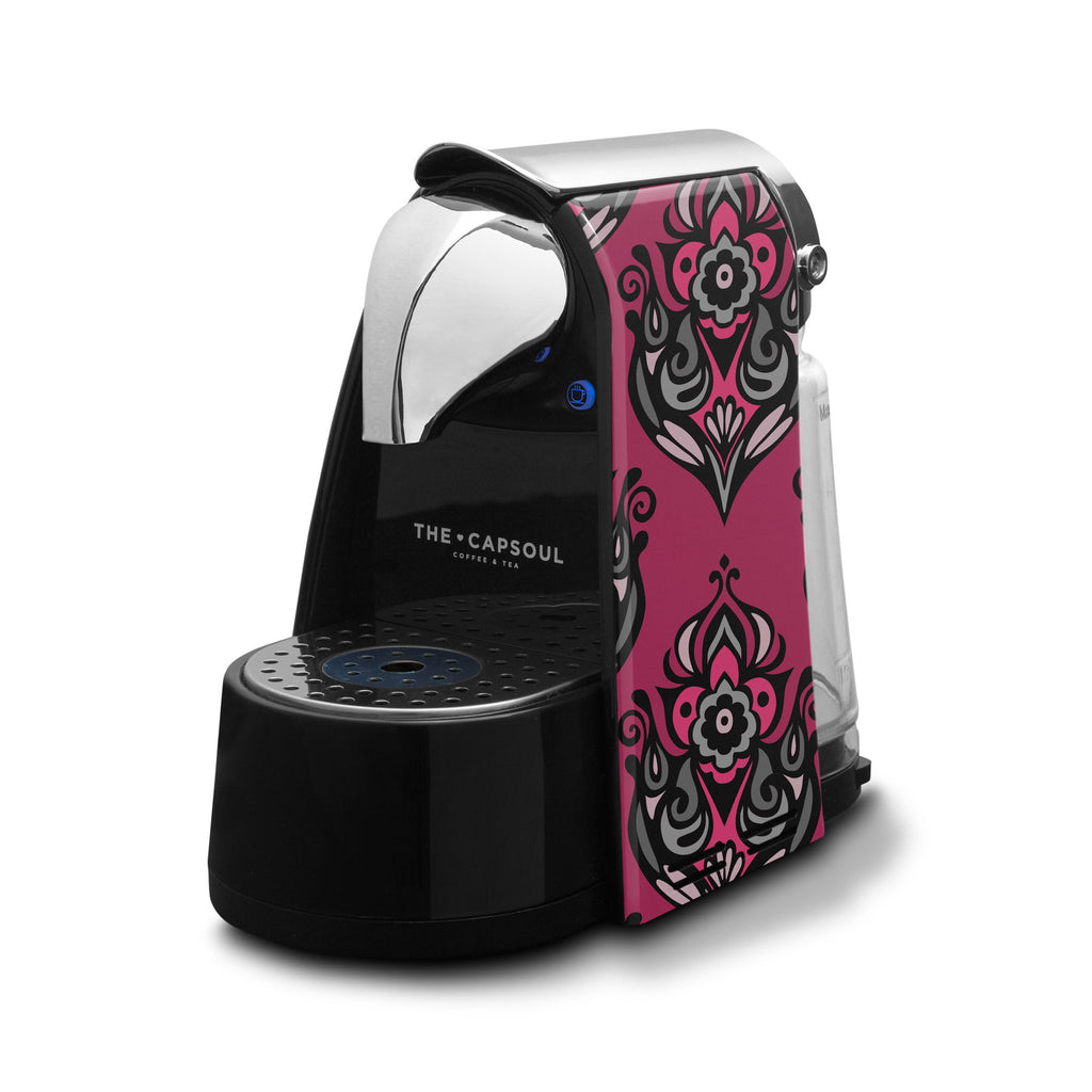 Cafetera Pink Damask