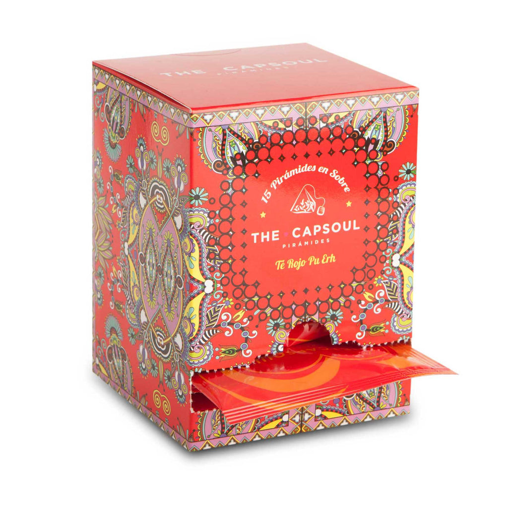 Pirámides ensobradas Té Rojo Pu Erh